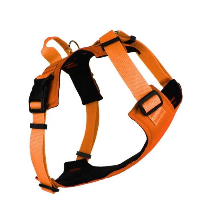 Szelki bezuciskowe dla psa PRO-COMFORT™ POMARAŃCZOWE M|25mm