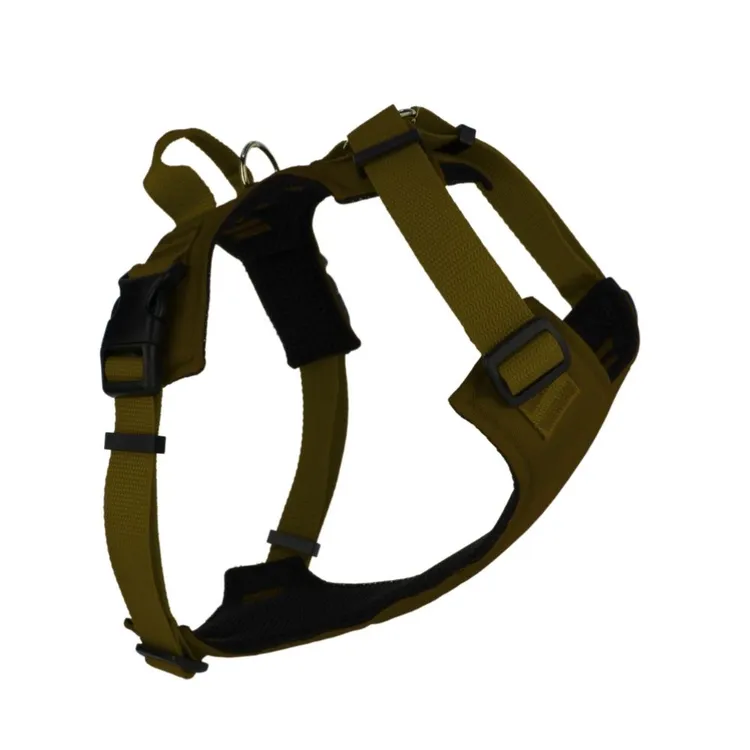 Szelki bezuciskowe dla psa PRO-COMFORT™ KHAKI M|25mm