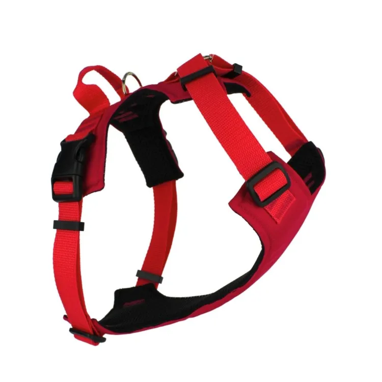 Szelki bezuciskowe dla psa PRO-COMFORT™ CZERWONE M|25mm