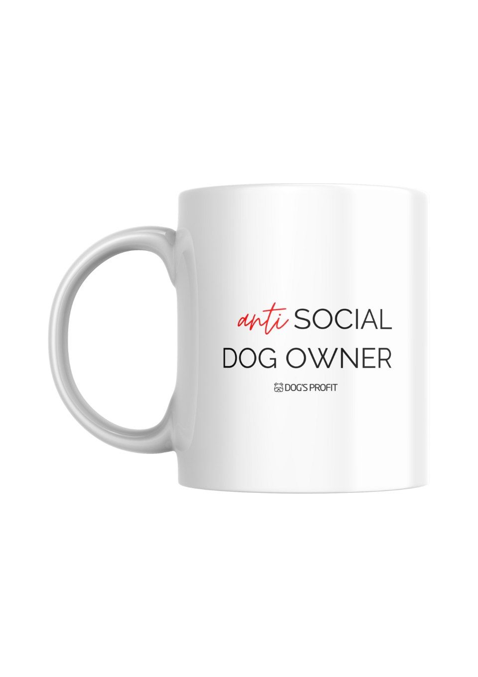 Kubek ANTI SOCIAL DOG OWNER