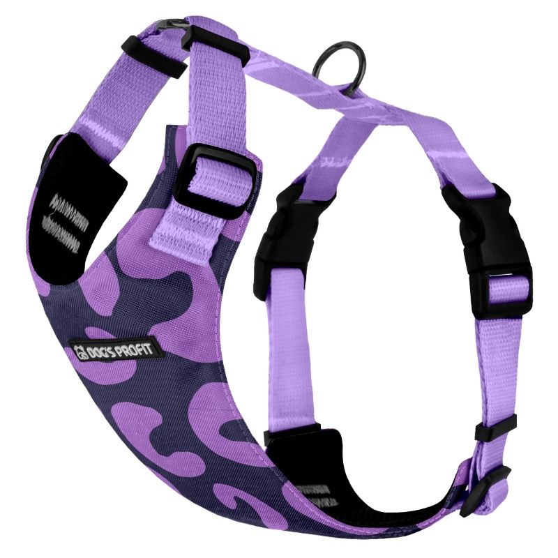 Szelki bezuciskowe purplearco + wrzosowy jak wrzos