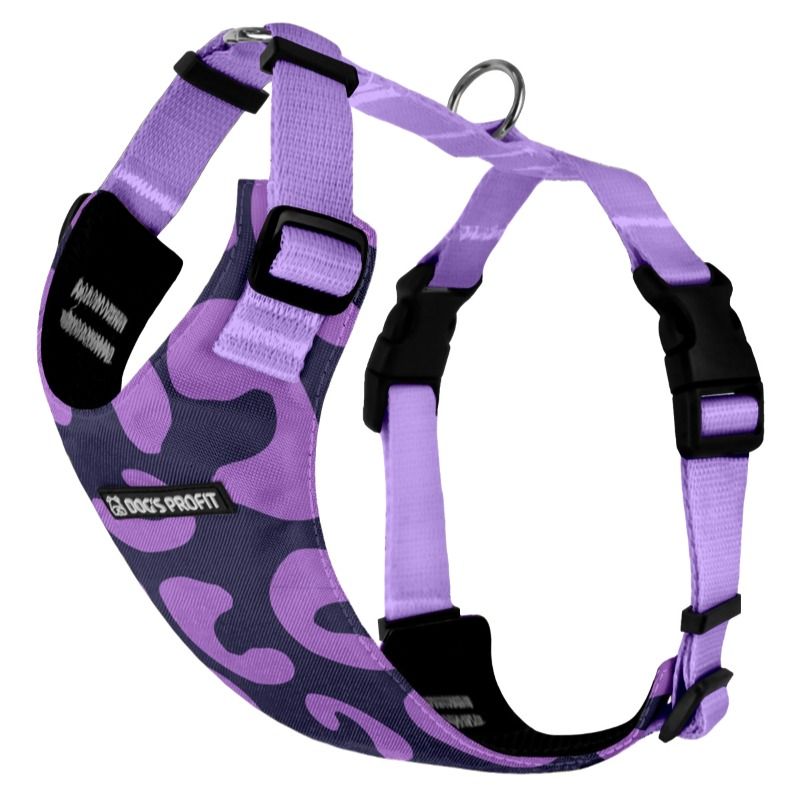 Szelki bezuciskowe purplearco + wrzosowy jak wrzos