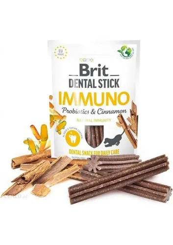 Przysmak Dla Psa Brit Dental Stick Immuno Probiotic & Cinnamon