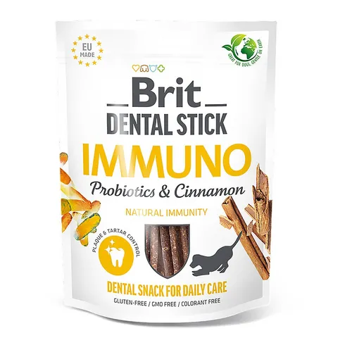 Przysmak Dla Psa Brit Dental Stick Immuno Probiotic & Cinnamon