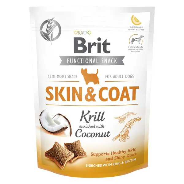 Brit przysmak dla psa SKIN & COAT z krylem