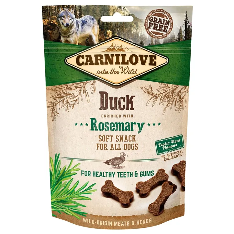 Carnilove Dog Semi Moist Snack Duck Rosemary