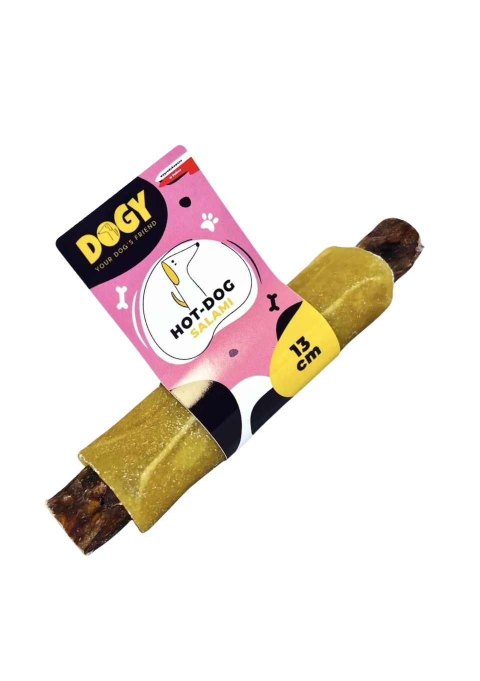 DOGY Hot-Dog ze żwaczem Salami