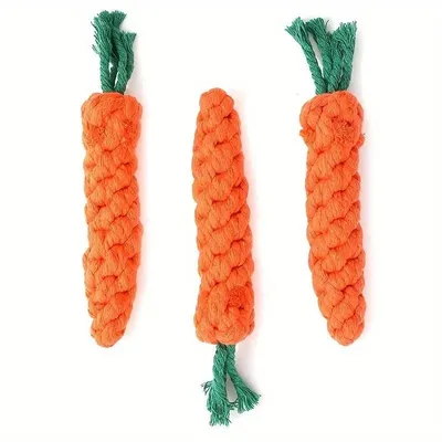 Pleciona zabawka dla psa CARROTKA