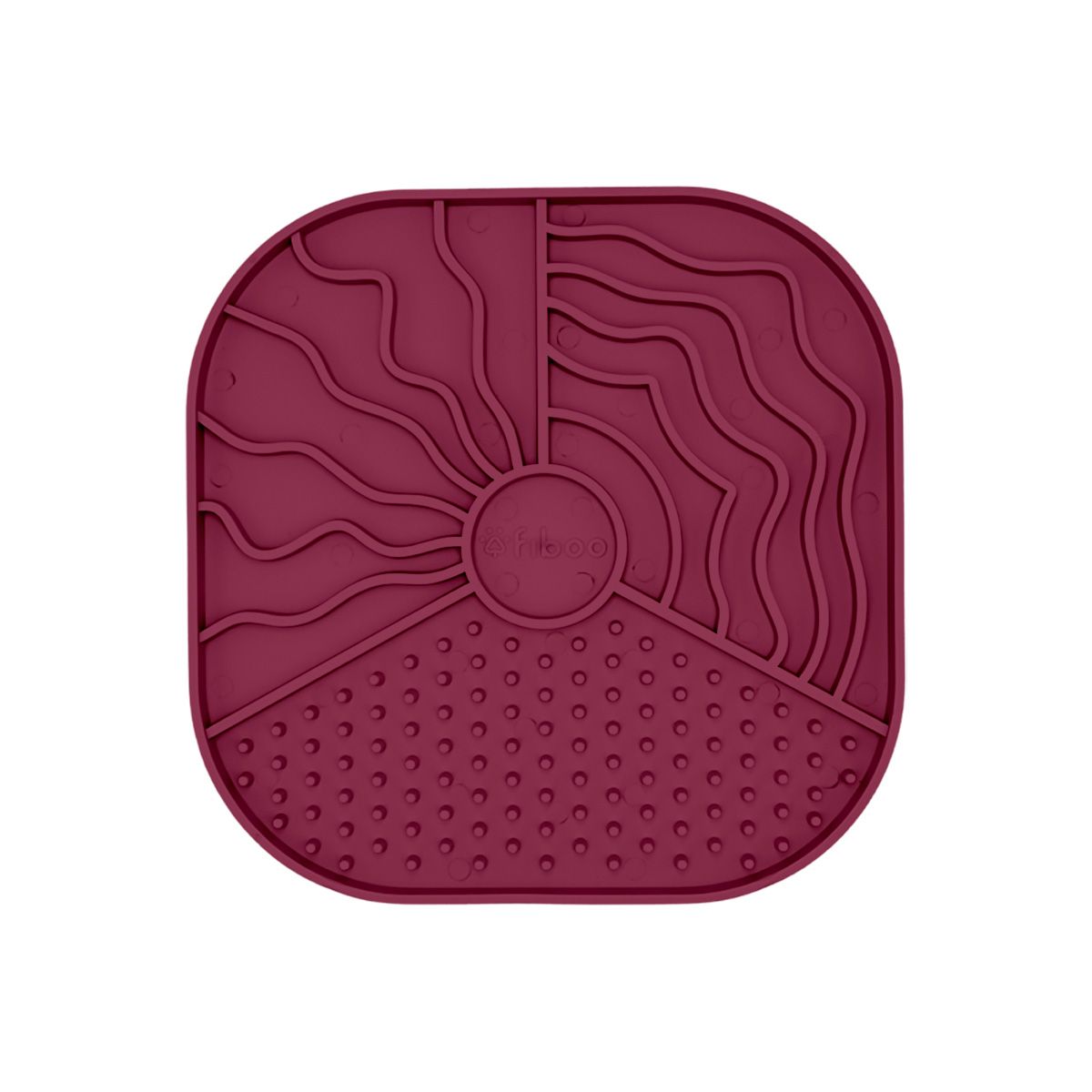 Mata do lizania Fiboo Lollipop Wally bordowy