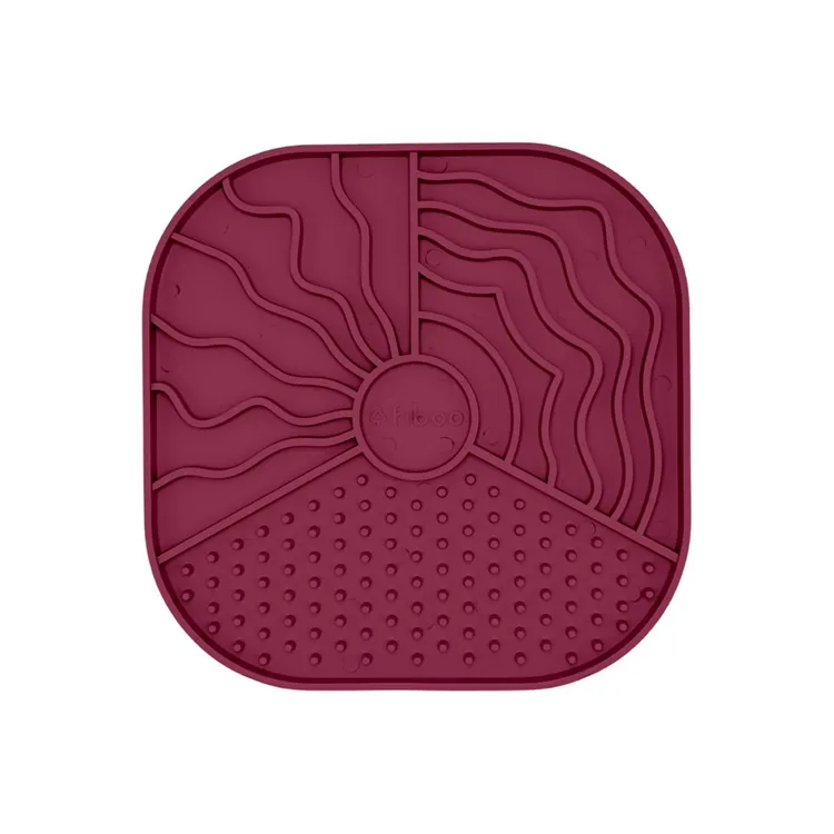 Mata do lizania Fiboo Lollipop Wally bordowy