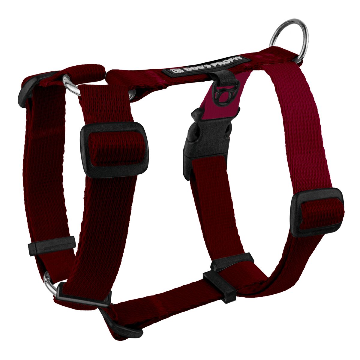 Szelki typu guard BORDOWE JAK WINO