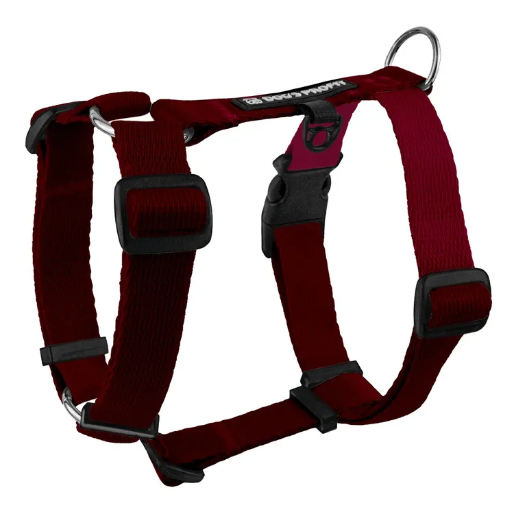 Szelki typu guard BORDOWE JAK WINO S|20mm