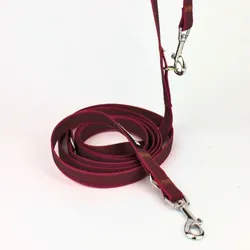 Gumowana smycz przepinana CHERRY