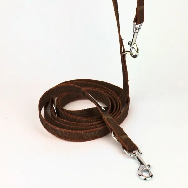 Gumowana smycz przepinana CHOCO