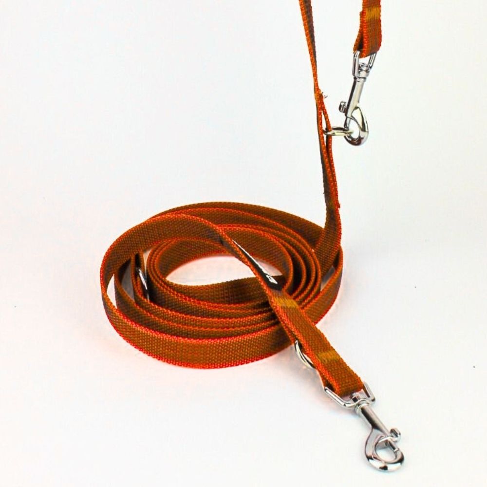 Gumowana smycz przepinana SUNSET