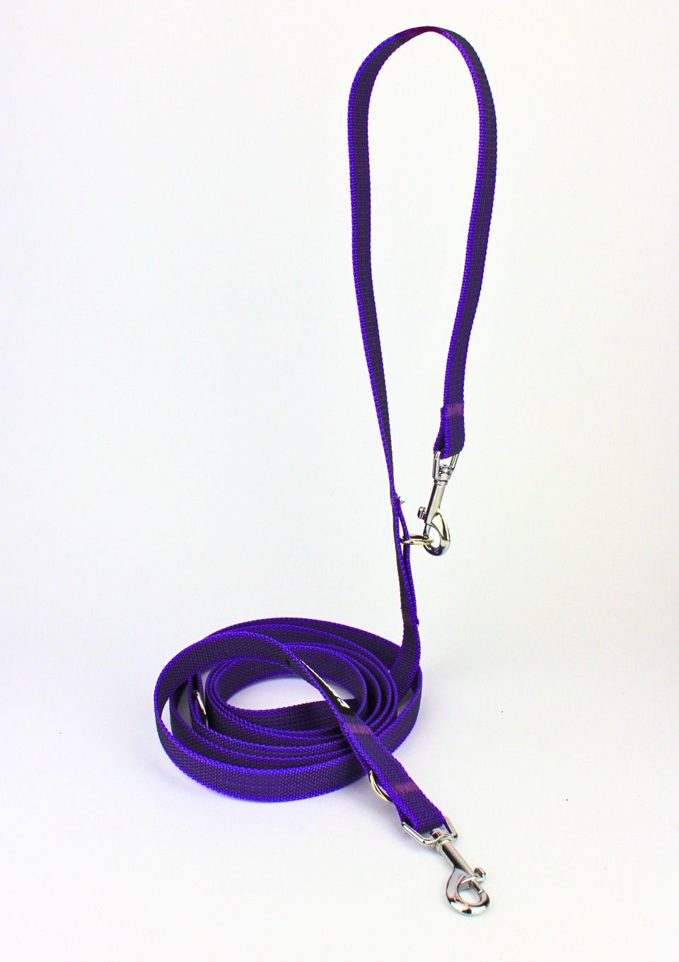 Gumowana smycz przepinana ULTRA VIOLET 200cm 20mm