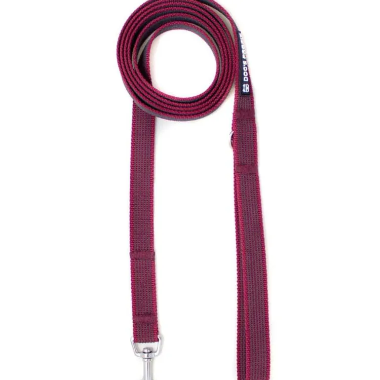 Gumowana smycz miejska CHERRY 150cm 20mm