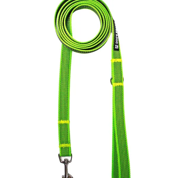 Gumowana smycz miejska LIME