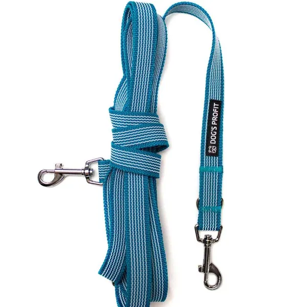 Gumowana smycz przepinana PACIFIC