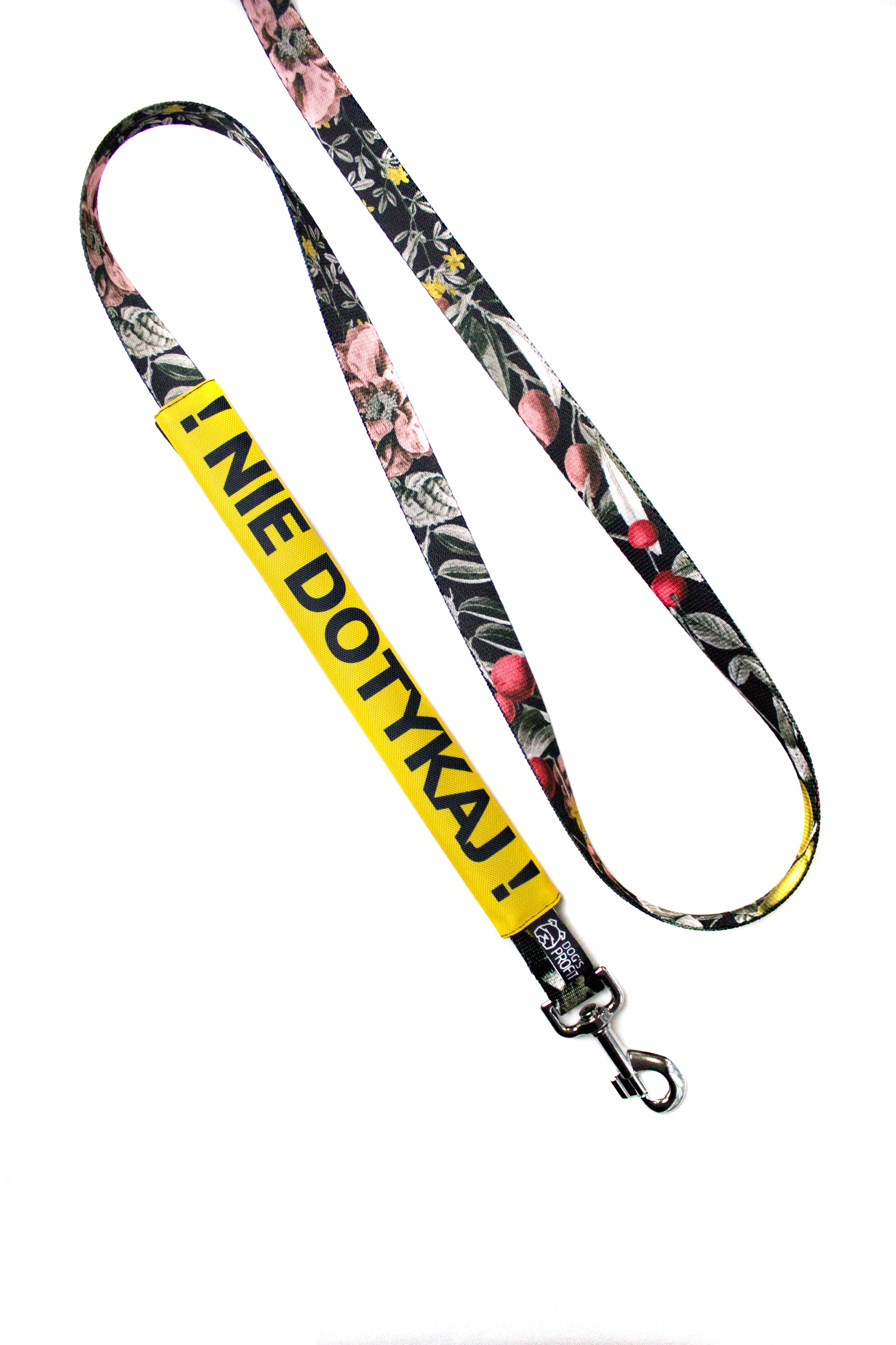 Nakładka ostrzegawcza na smycz NIE DOTYKAJ