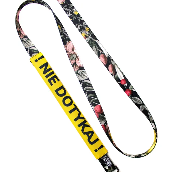 Nakładka ostrzegawcza na smycz NIE DOTYKAJ