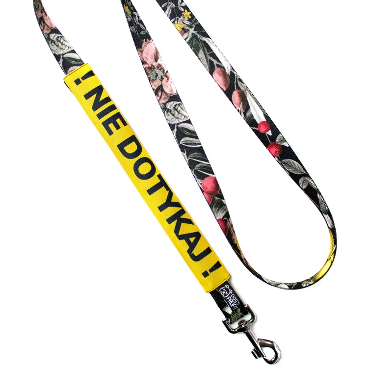 Nakładka ostrzegawcza na smycz NIE DOTYKAJ 20mm