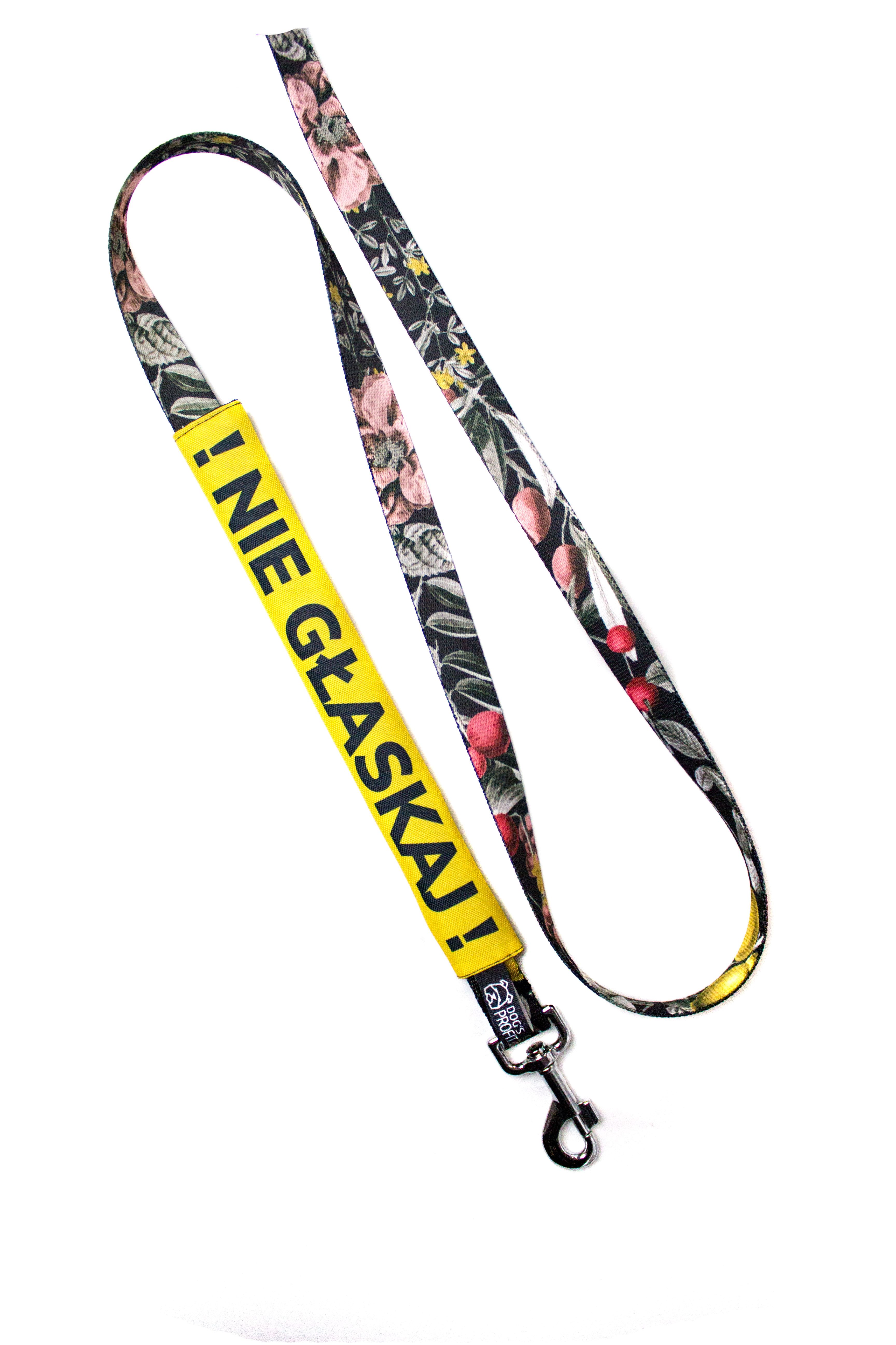 Nakładka ostrzegawcza na smycz NIE GŁASKAJ