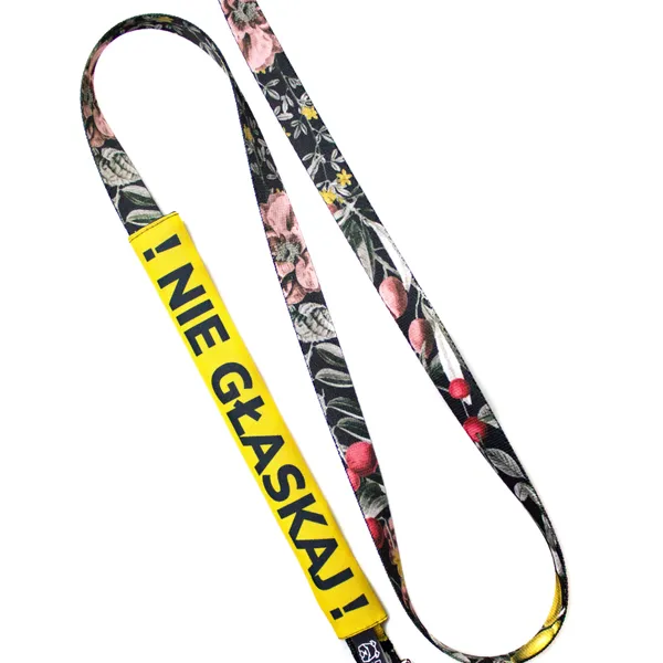 Nakładka ostrzegawcza na smycz NIE GŁASKAJ