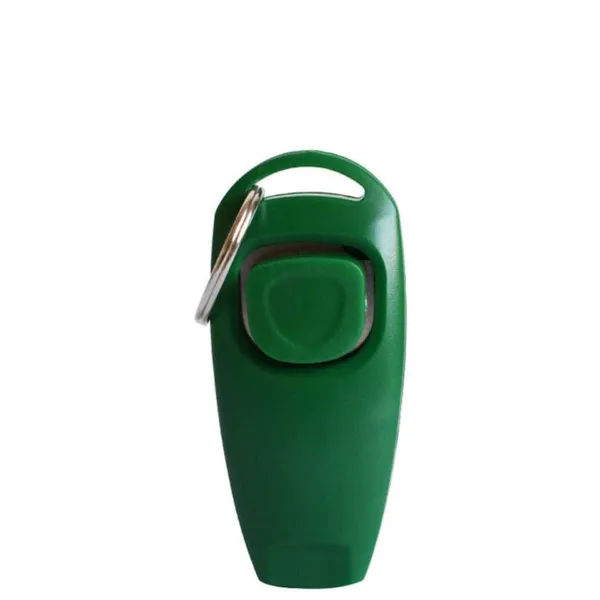 2w1 Kliker gwizdek na trening z psem BUTELKOWA ZIELEŃ