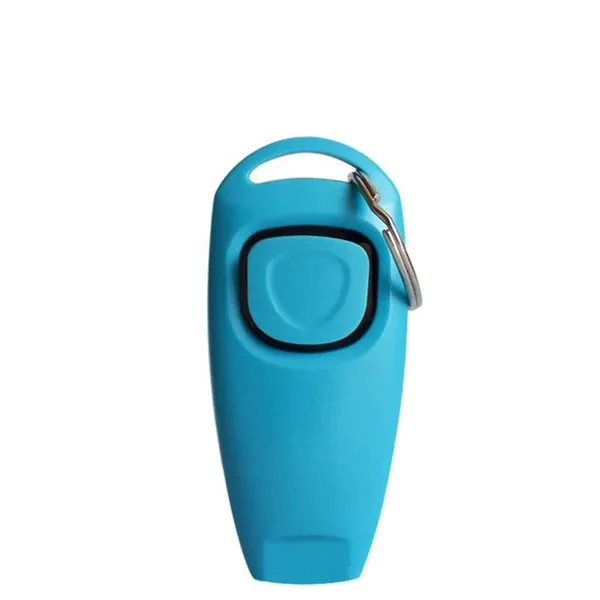 2w1 Kliker gwizdek na trening z psem TURKUSOWY