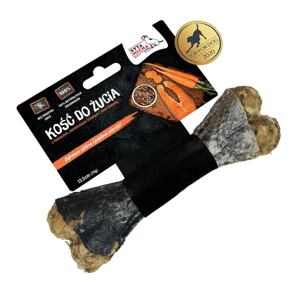 Syta Micha kość do żucia dla psa na piękną sierść 13,5 cm