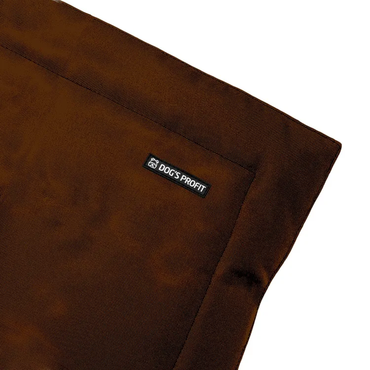 Mata dla psa BRĄZOWA JAK MLECZNA CZEKOLADA XS/S (50x70cm)