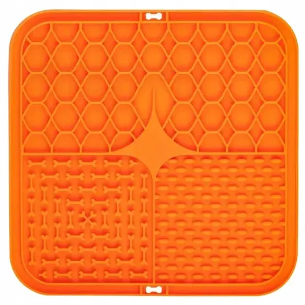 Mata do lizania dla psa CLASSIC POMARAŃCZOWA