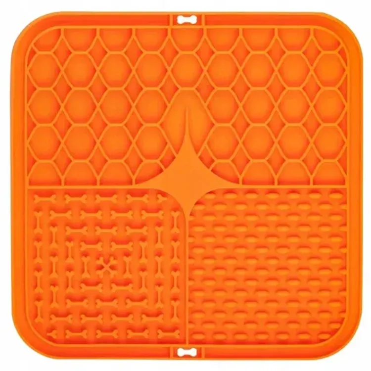 Mata do lizania dla psa CLASSIC POMARAŃCZOWA