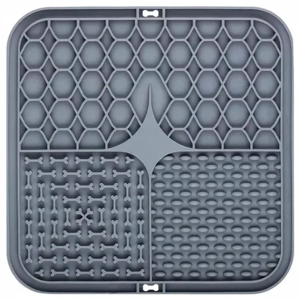 Mata do lizania dla psa CLASSIC SZARA