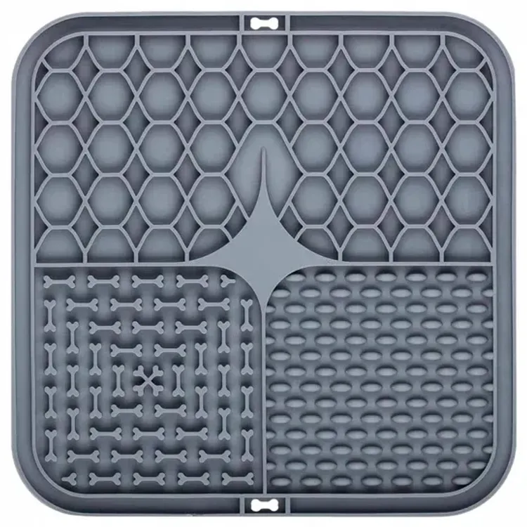 Mata do lizania dla psa CLASSIC SZARA