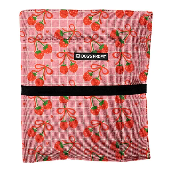 Mata dla psa Słodka jak truskawki latem