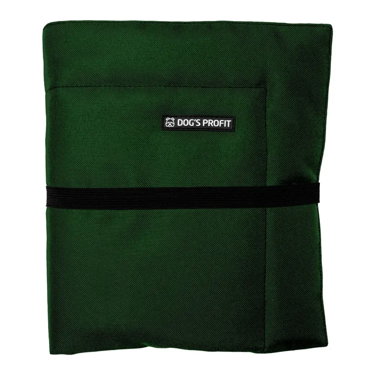 Mata dla psa BUTELKOWA ZIELEŃ XS/S (50x70cm)