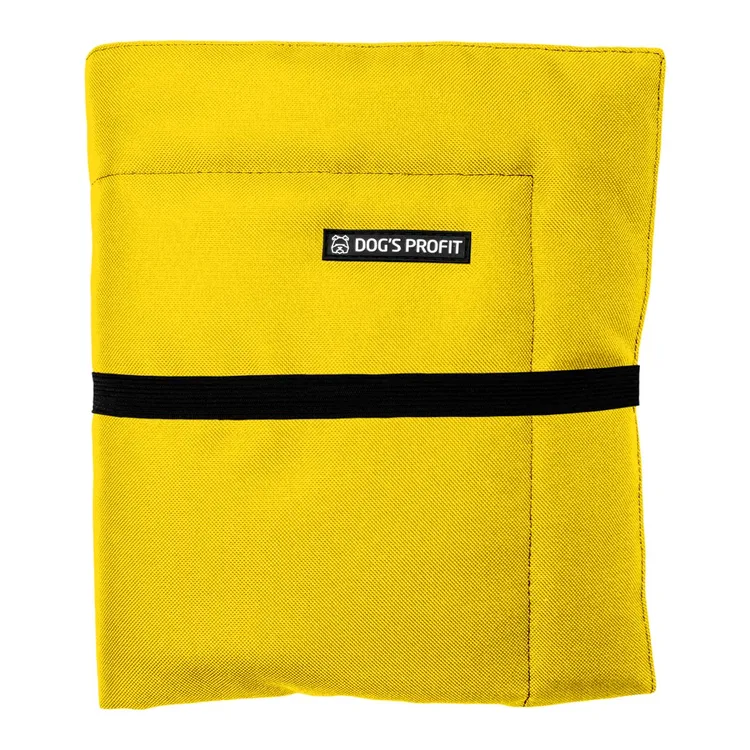 Mata dla psa ŻÓŁTA JAK ŚNIEG XS/S (50x70cm)