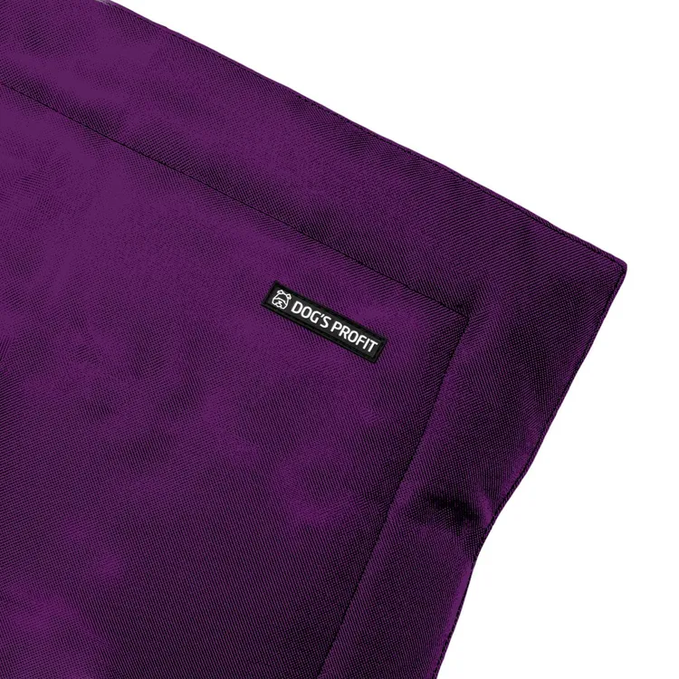 Mata dla psa FIOLETOWA JAK JAGODZIANKI XS/S (50x70cm)