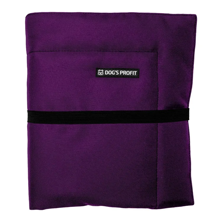 Mata dla psa FIOLETOWA JAK JAGODZIANKI XS/S (50x70cm)