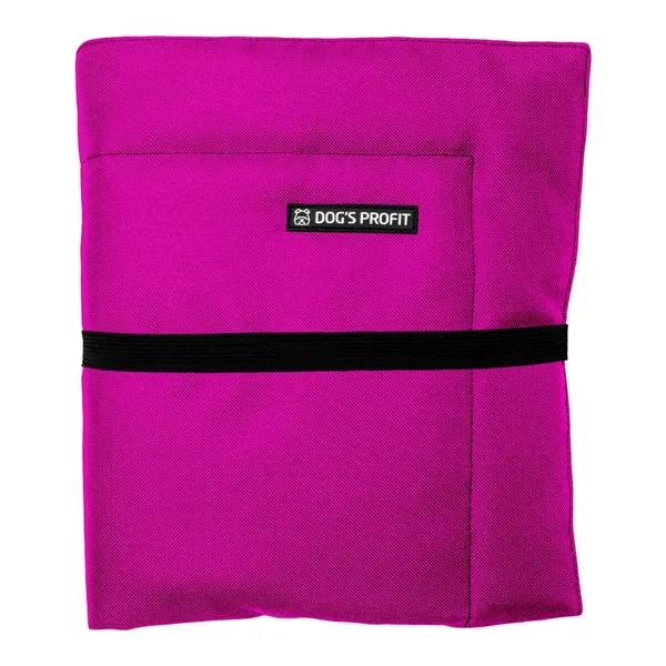 Mata dla psa RÓŻOWA JAK SIĘ PATRZY