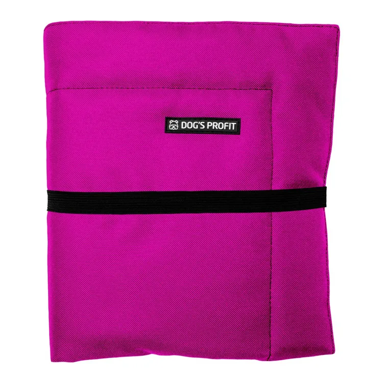Mata dla psa RÓŻOWA JAK SIĘ PATRZY XS/S (50x70cm)