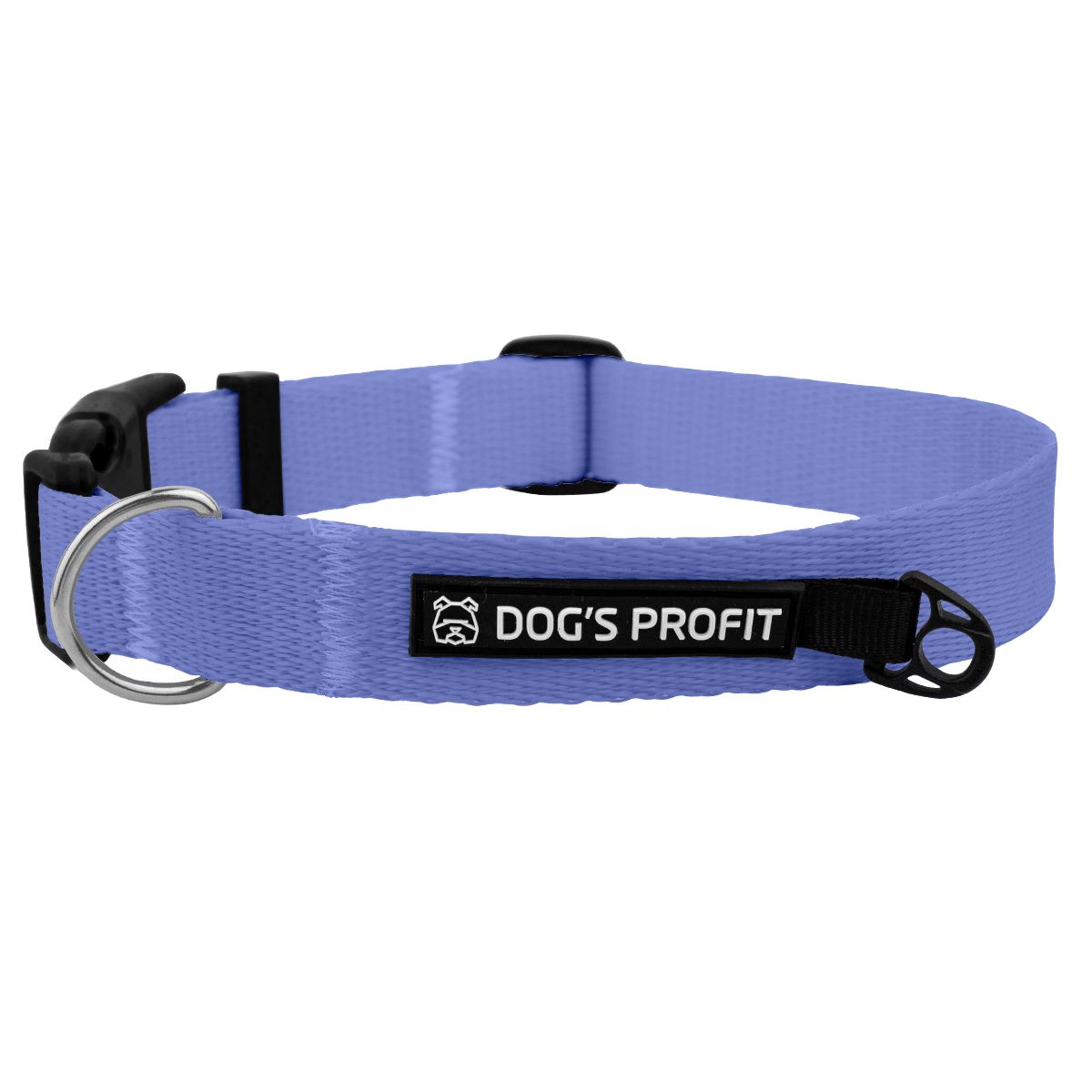 Obroża z klamrą BŁĘKITNA JAK JEGO OCZY