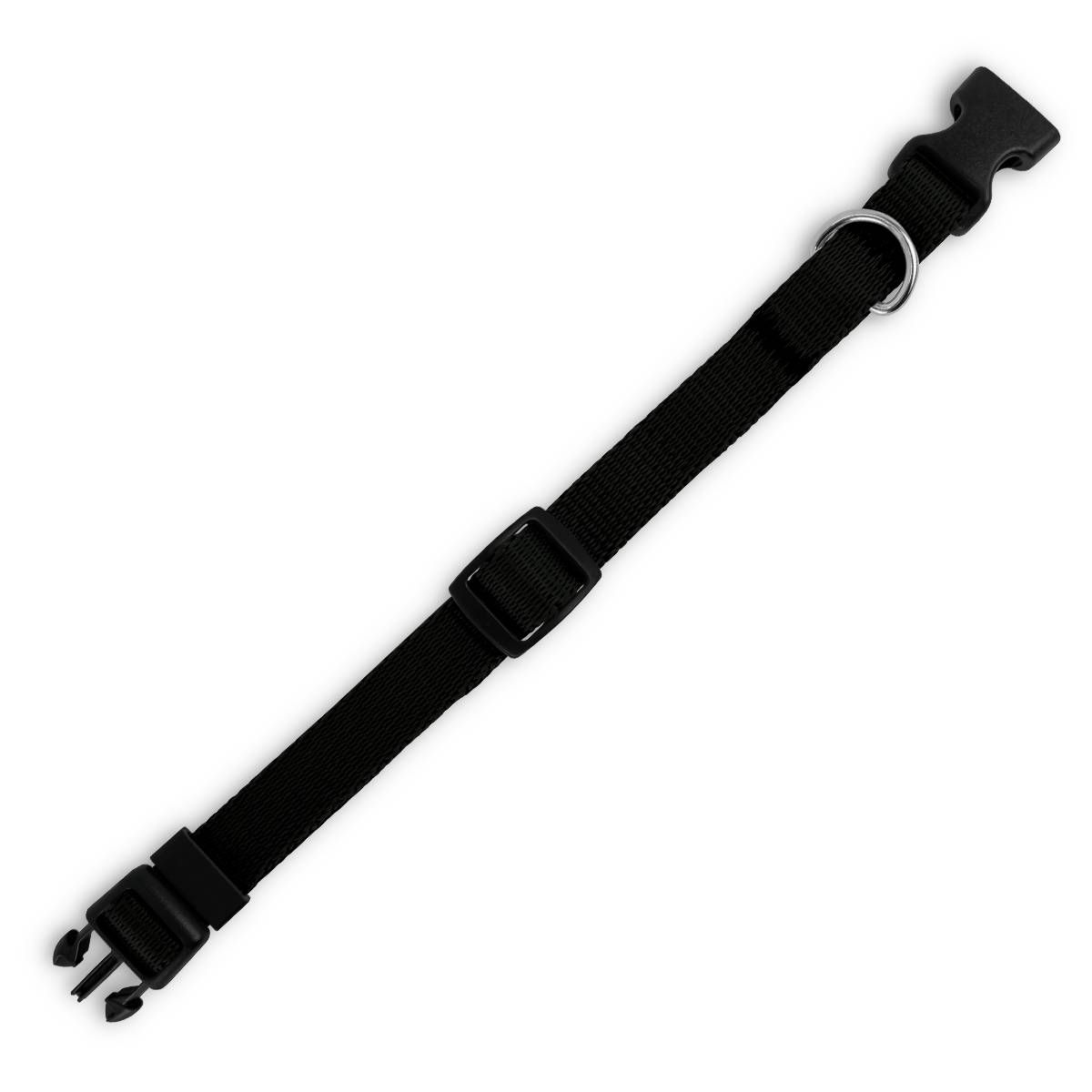 Obroża dla szczeniaka CZARNA JAK SERCE EX