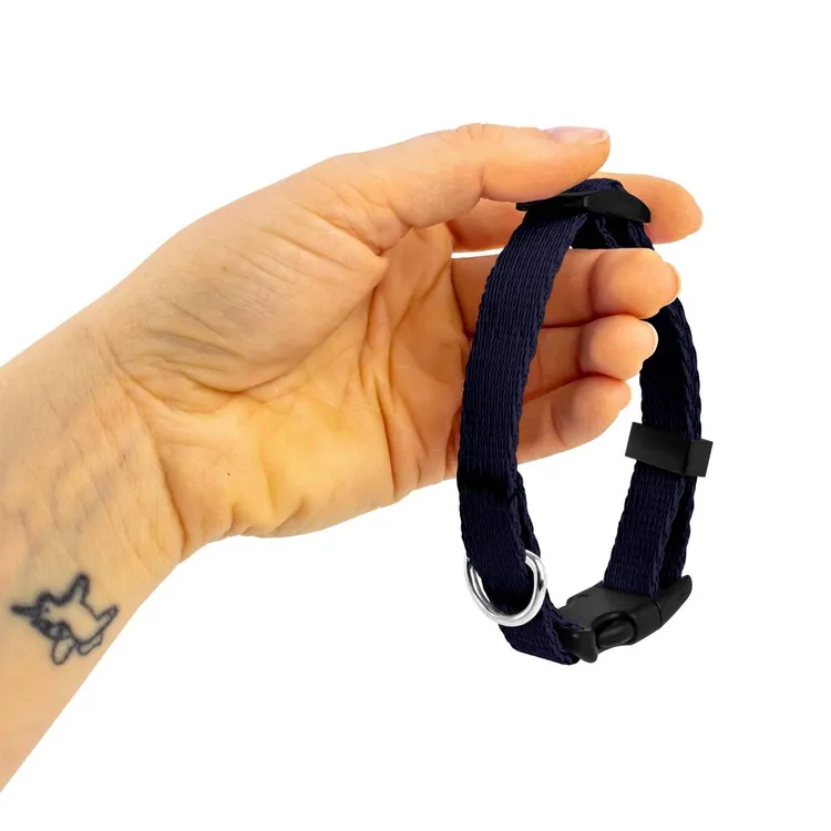 Obroża dla szczeniaka NIEBIESKA JAK NOCNE NIEBO