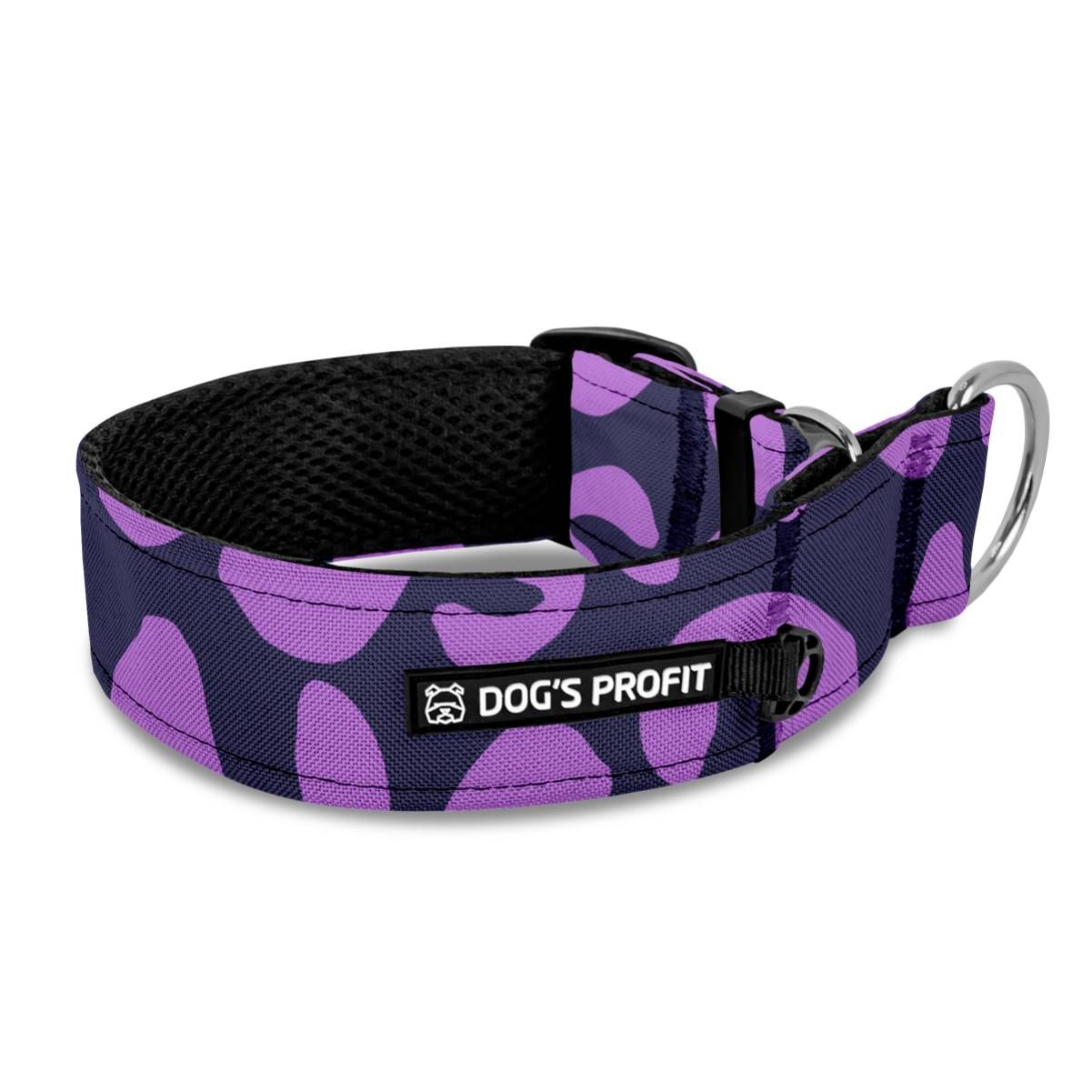 Obroża półzaciskowa dla charta PURPLE ARCO