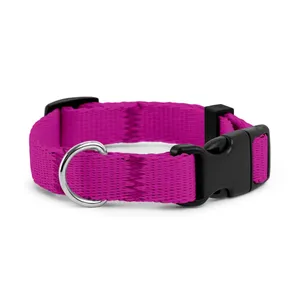 Obroża dla szczeniaka RÓŻOWA JAK SIĘ PATRZY