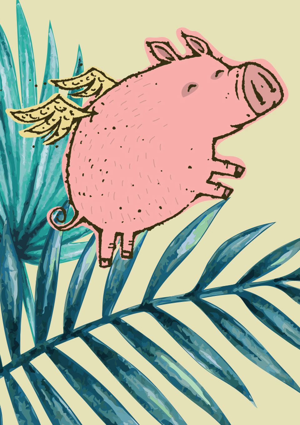 Obroża JUNGLE PIG S | 20mm