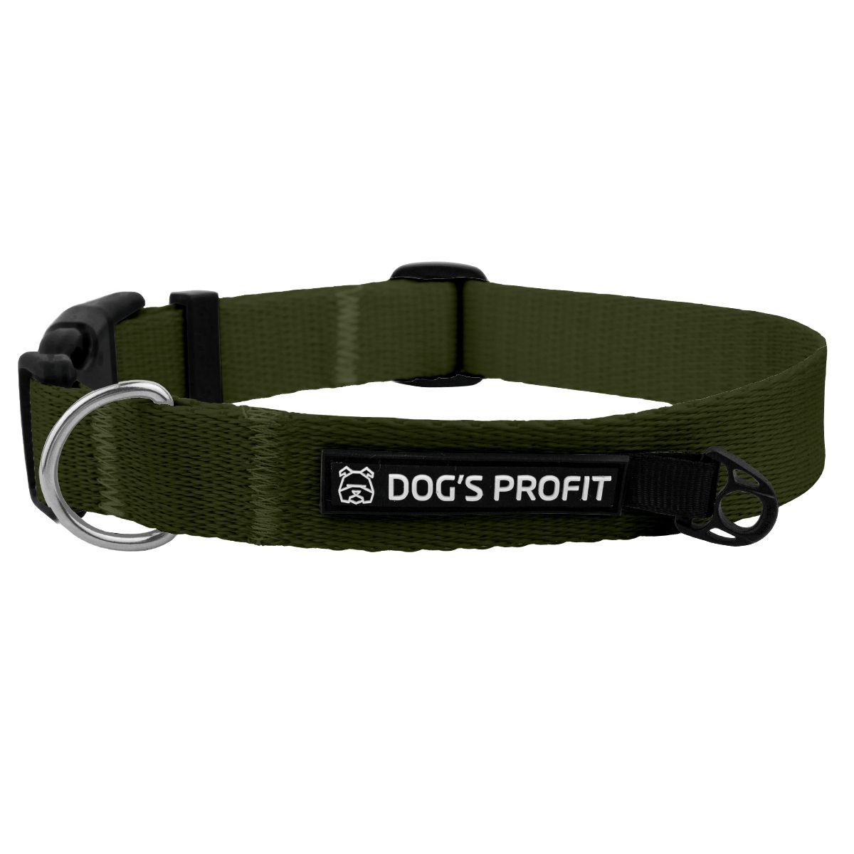 Obroża z klamrą KHAKI JAK KHAKI